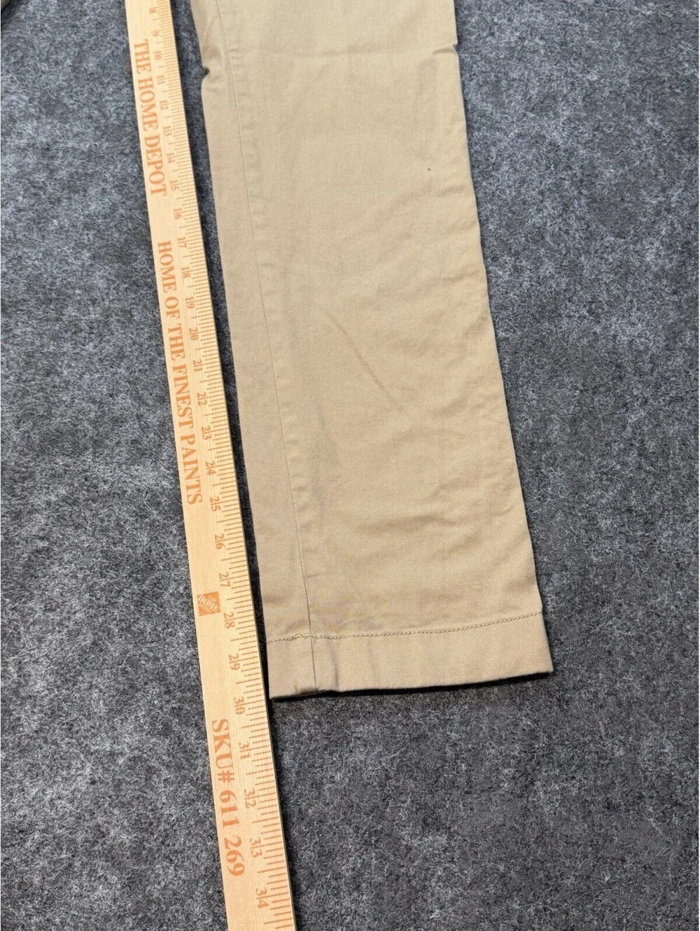 J.Crew Flex Slim Chino Pants Mens 30x32 Khaki Tan Stretch Casual